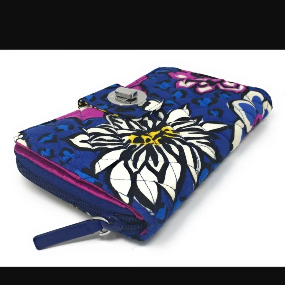 Vera Bradley Turn Lock Wallet - Picture 4 of 7
